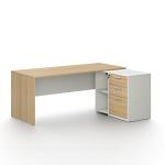 نيرا مكتب 180 سم وودي