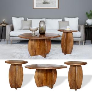 ماجيستك طقم طاولة شاي هندي 3 قطع