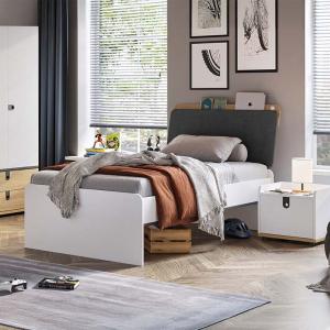 سولد سرير أطفالي شبابي 120*200 وودي