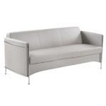 زها كنب مكتبي 3 مقاعد 179 سم رمادي وودي