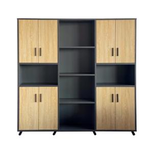 ناقو مكتبة كتب رمادي وودي