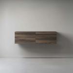 بيتي كونسول جداري معلق وودي