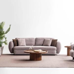 نيو لونا كنب ثلاثي 235 سم وودي