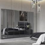 نيو لاين دولاب 6 أبواب وودي