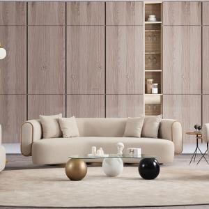 سايستا كنب 4 مقاعد بيج وودي