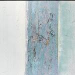 لوحة زرقاء وودي