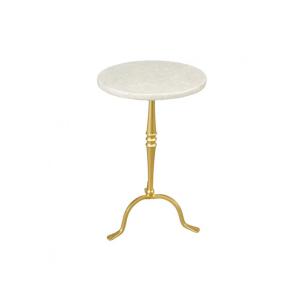 شايني طاولة خدمة بقاعدة معدنية وودي