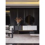 اترو كونسول مع مرآه وودي