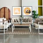 يوكن طاوله شاي خارجيه وودي