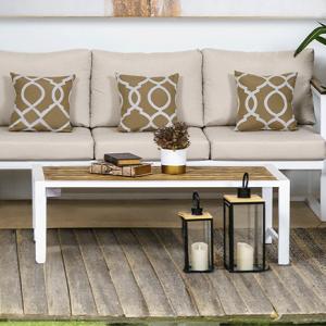 يوكن طاوله شاي خارجيه وودي